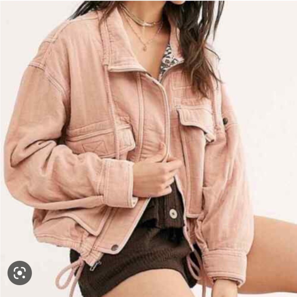 Free People Pink Jacket